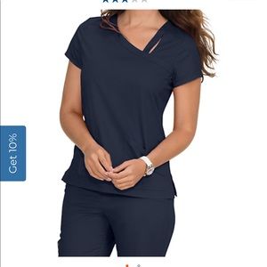 Koi stretch women’s scrub top